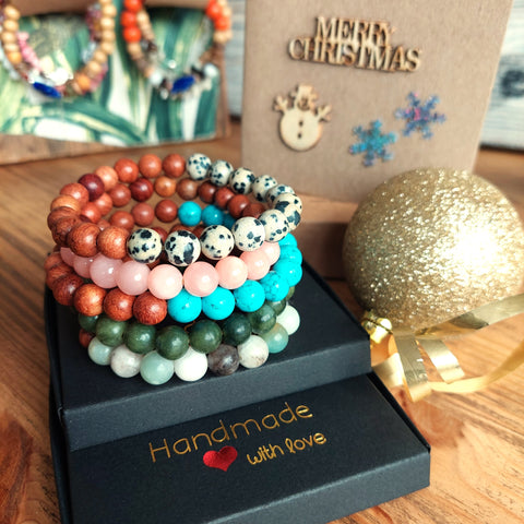 Handmade stone bracelets 2025