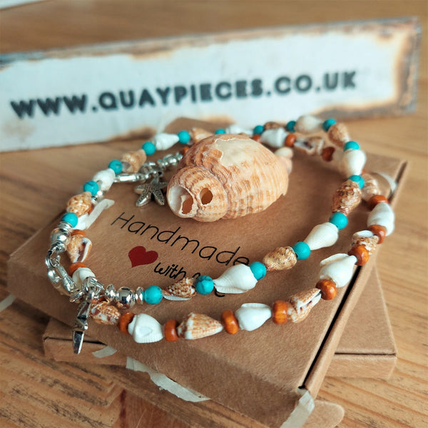 Trixie - Handmade Shell Anklet